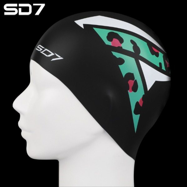 디에이치스타일 온라인 스토어 SD7 실리콘 수영모자 성인 선수용 수모 SD-SC3-65