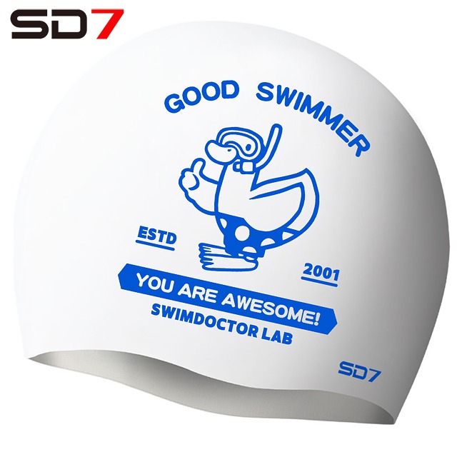 디에이치스타일 온라인 스토어 SD7 수영모 실리콘 캐릭터 수모 SD-TL-66