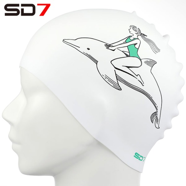 디에이치스타일 온라인 스토어 SD7 수영모 실리콘 캐릭터 수모 SD-TL-62