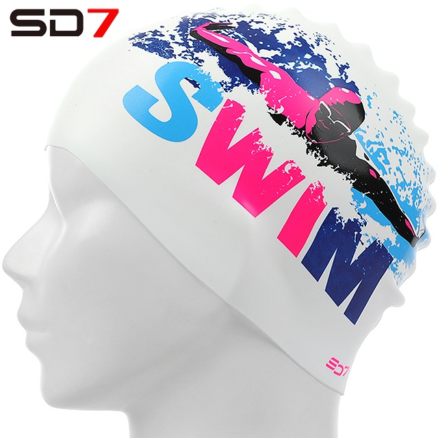 디에이치스타일 온라인 스토어 SD7 수모 실리콘 수영모 SDTL406